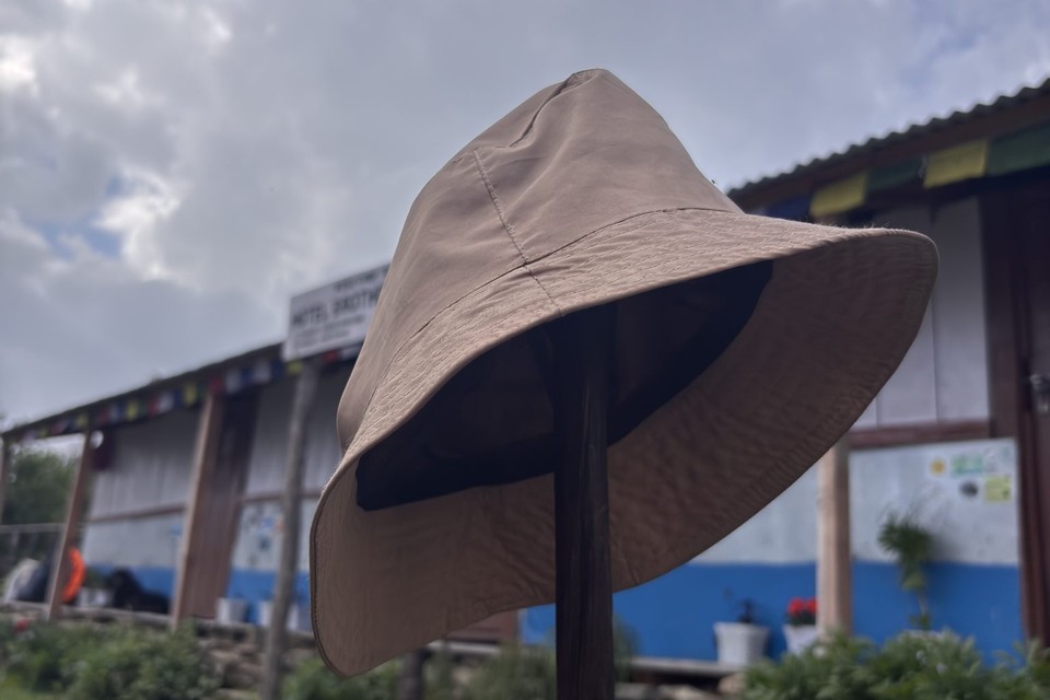 Packable bucket hat for travel